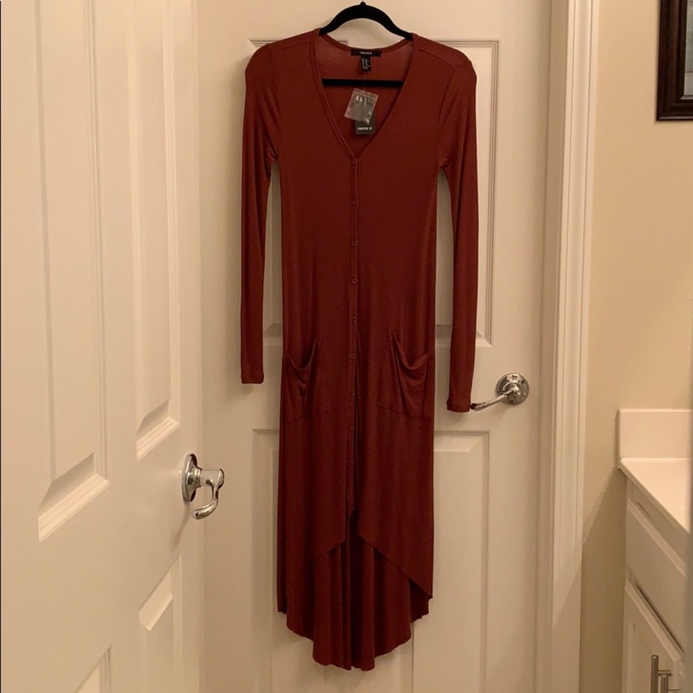 Forever 21 Cardigan Dress